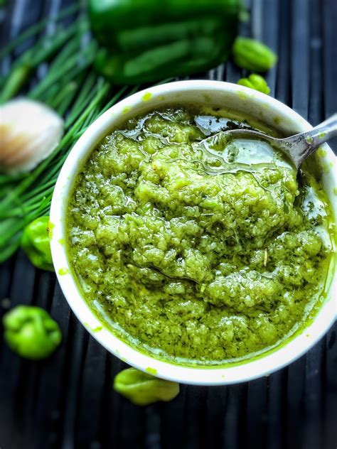 Green Chili Sauce Recipe Indian Style